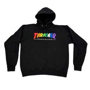 Thrasher Magazine Rainbow Mag Hoodie Pullover M